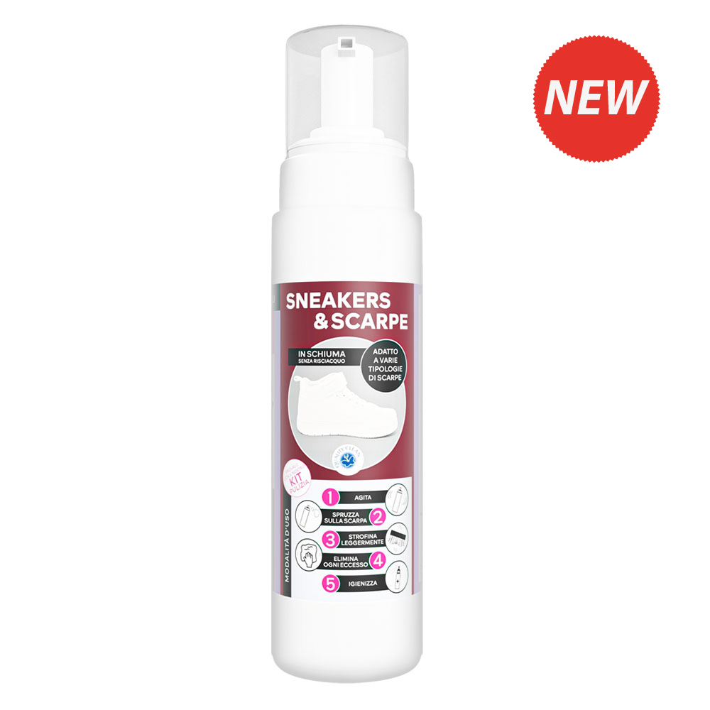DETERGENTE IN SHIUMA PER SCARPE QUALITY CLEAN