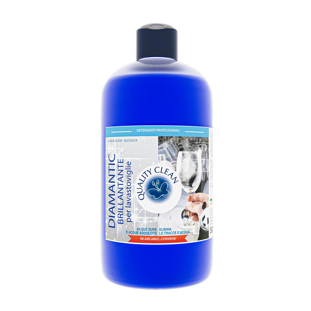 DIAMANTIC BRILLANTANTE PER LAVASTOVIGLIE 500 GR. QUALITY CLEAN